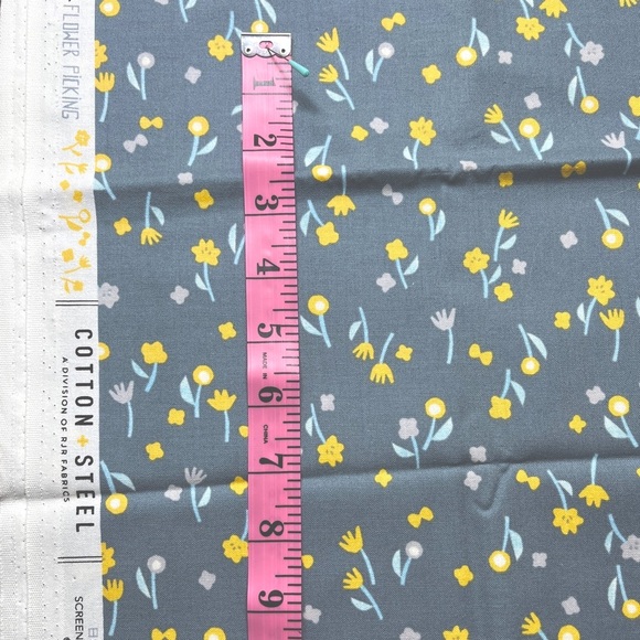 Unicorns, Cats, Flowers, Mixed Lot 100% Cotton Fabric, Quilt Sew, Craft 4-1/2 Yd - Picture 13 of 13